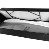 OUTFLEXX Dreisitzer-Sofa, creme/weiß, schwarz, Polyrattan, 210x85x70cm, inkl. Polster + wasserfeste Kissenbox
