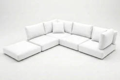OUTFLEXX Ersatzbezugset, 13-teilig, weiß, für Lounge 7759-BOX-A
