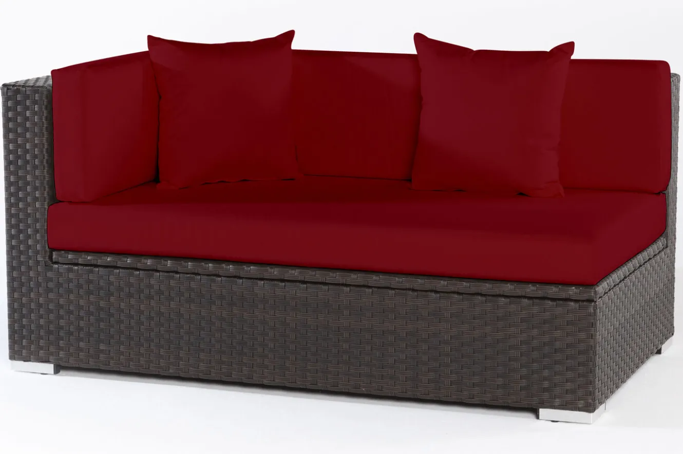 OUTFLEXX Ersatzbezugsset für theBox 2-Sitzer Sofa mit Armlehne links oder rechts