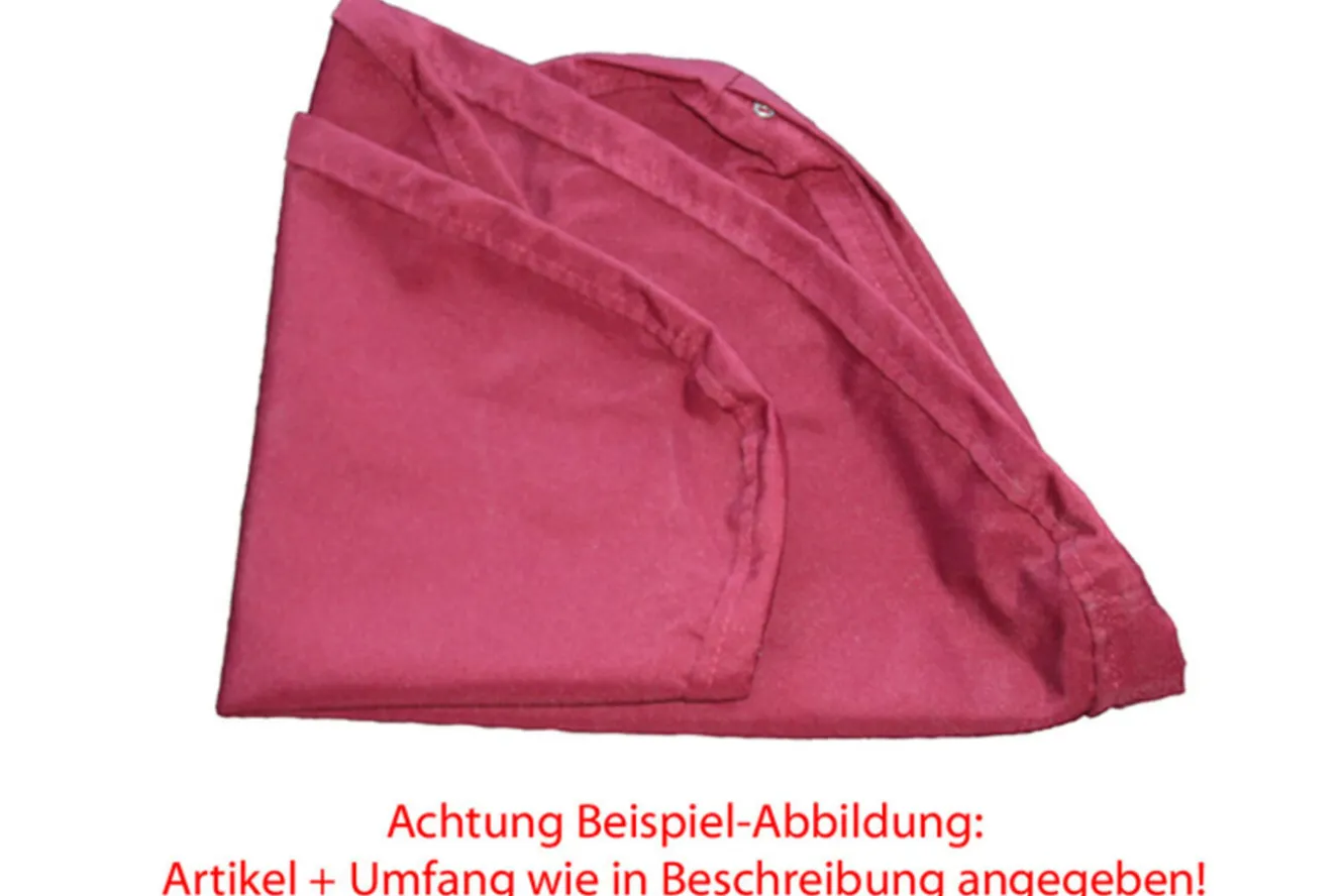 OUTFLEXX Ersatzbezugsset für 6 Stapelstühle, weinrot