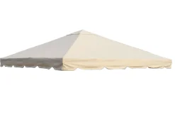 OUTFLEXX Ersatzdach für Sahara Pavillon, beige, Polyester, 300x300cm