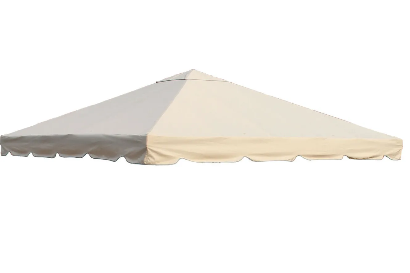 OUTFLEXX Ersatzdach für Sahara Pavillon, beige, Polyester, 300x300cm