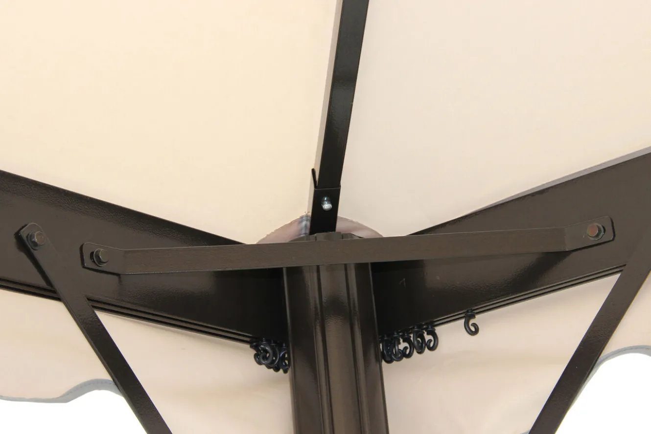 OUTFLEXX Ersatzdach für Sahara Pavillon, beige, Polyester, 300x300cm