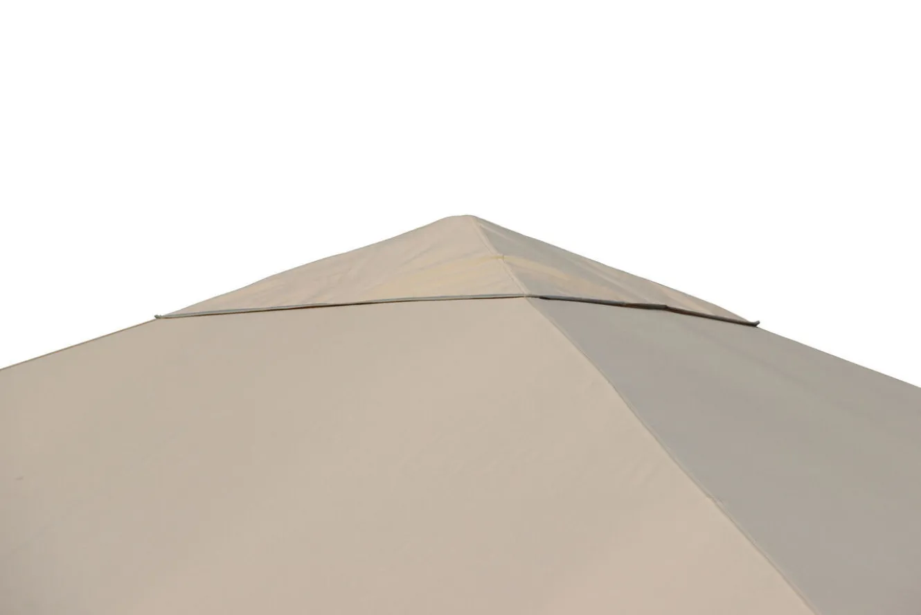 OUTFLEXX Ersatzdach für Sahara Pavillon, beige, Polyester, 300x300cm
