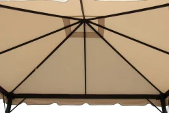 OUTFLEXX Ersatzdach für Sahara Pavillon, beige, Polyester, 300x300cm