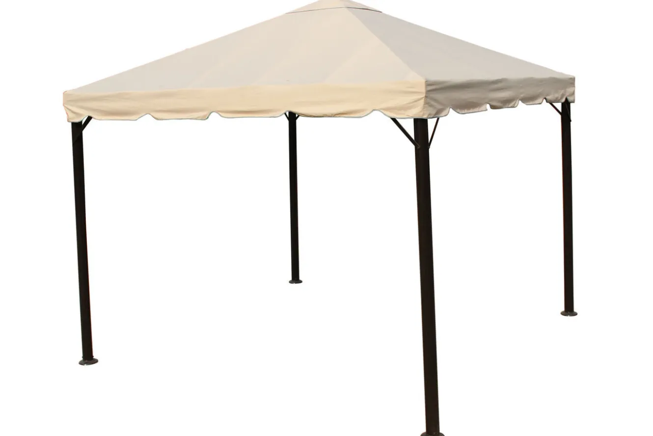 OUTFLEXX Ersatzdach für Sahara Pavillon, beige, Polyester, 300x300cm