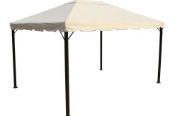 OUTFLEXX Ersatzdach für Sahara Pavillon, beige, Polyester, 300 x 400 cm