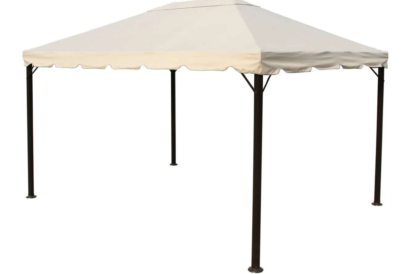 OUTFLEXX Ersatzdach für Sahara Pavillon, beige, Polyester, 300 x 400 cm