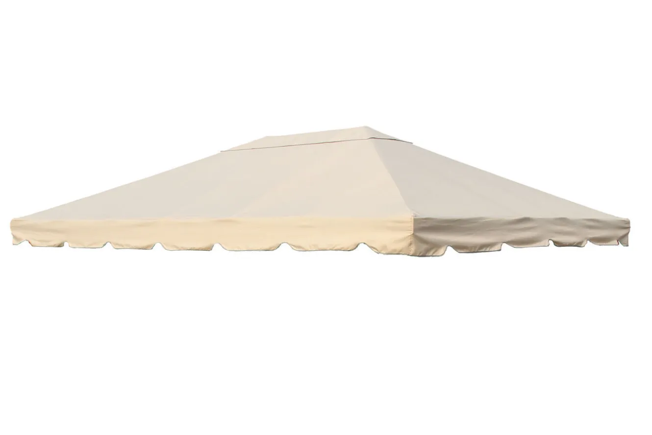 OUTFLEXX Ersatzdach für Sahara Pavillon, beige, Polyester, 300 x 400 cm