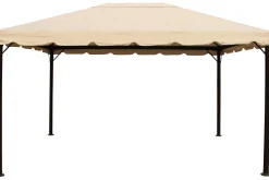 OUTFLEXX Ersatzdach für Sahara Pavillon, beige, Polyester, 300 x 400 cm