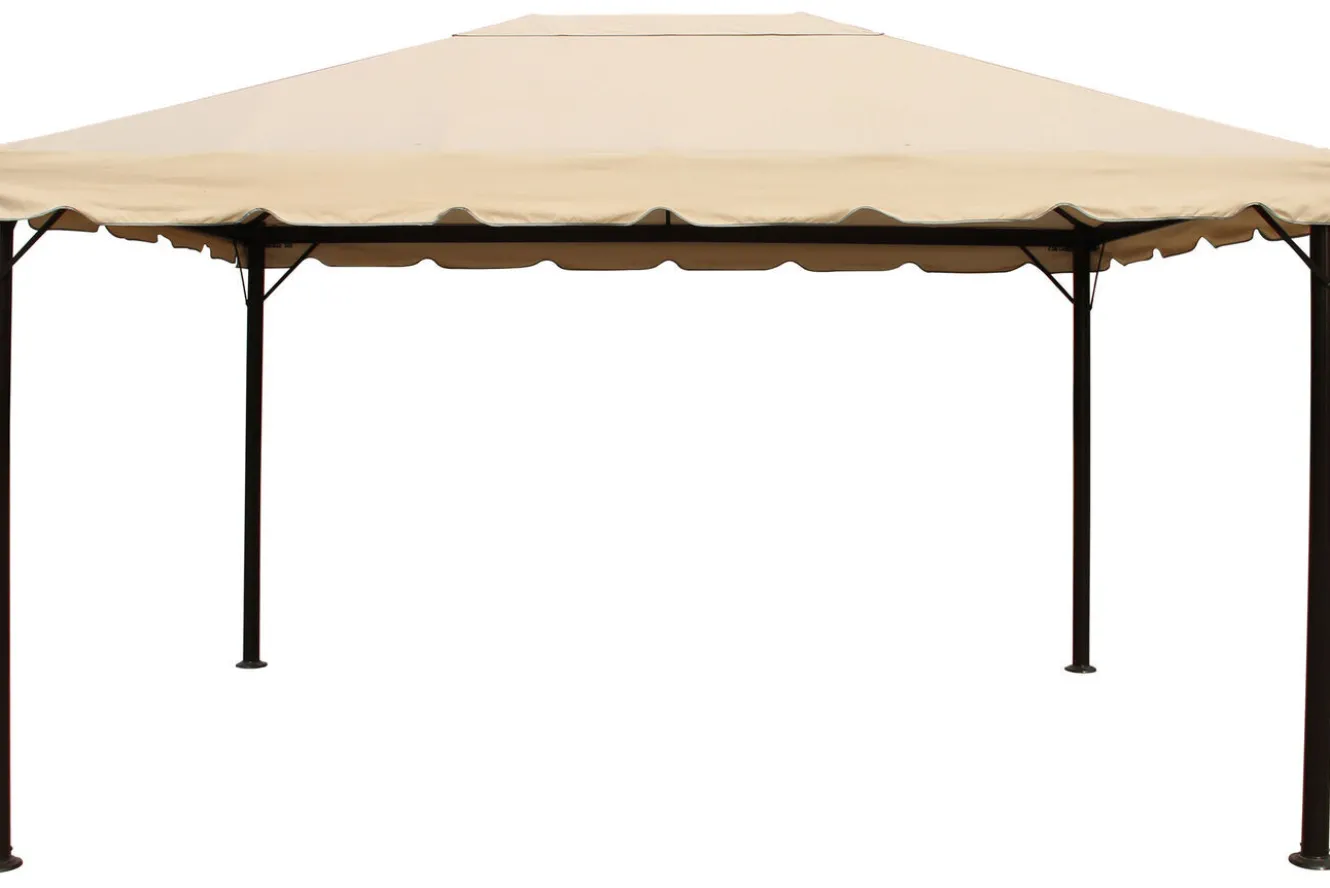 OUTFLEXX Ersatzdach für Sahara Pavillon, beige, Polyester, 300 x 400 cm