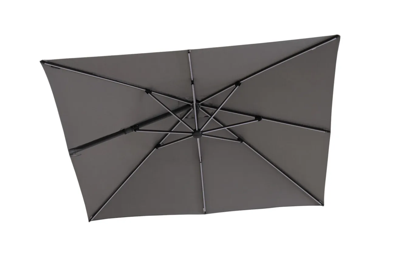 OUTFLEXX Ersatzdach, Grau, ca. 250 g/m², 300 x 300 cm, UV-Schutz UV90+, Wasserabweisend, Pflegeleicht