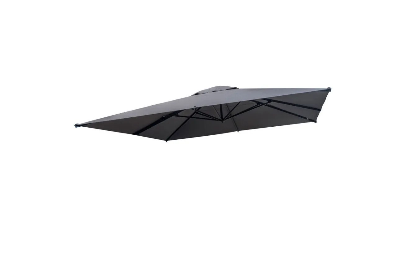 OUTFLEXX Ersatzdach Ultimate XL Ampelschirm, anthrazit, Polyester, 450 x 450 cm