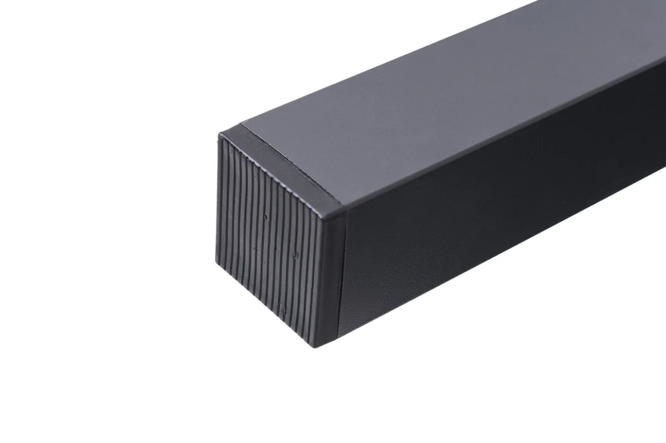 OUTFLEXX Esstisch, anthrazit matt, Alu/Spraystone, 160x95 cm