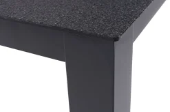 OUTFLEXX Esstisch, anthrazit matt, Alu/Spraystone, 160x95 cm