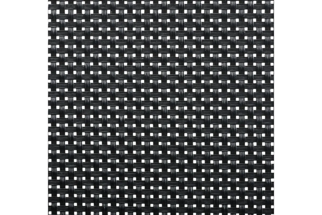 OUTFLEXX Evora Garten-Essgruppe, grau/anthrazit, Alu/Teak/Textilene, 200 x 100 cm, stapelbar, FSC®-zertifiziertes Produkt