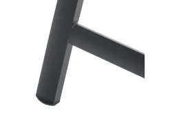 OUTFLEXX Garten-Essgruppe mit 6 Sesseln, anthrazit/natur, Alu/Akazie, klappbar, witterungsbeständig, FSC®-zertifiziertes Produkt