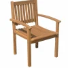 OUTFLEXX Garten-Essgruppe, natur, Akazie, Ausziehtisch 150/200 x 90 cm, 2 Klappstühle, 4 Armlehnensessel, FSC®-zertifiziertes Produkt