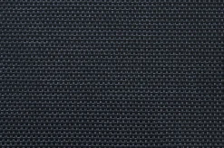 OUTFLEXX Garten-Essgruppe, silber/schwarz, Edelstahl/Glaskeramik/Textilene/Teakholz, Tisch Ø150cm, 5 Klappstühle, verstellbar