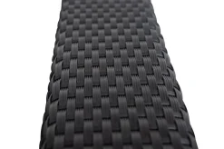OUTFLEXX Gartenlounge, creme/weiß, schwarz, Polyrattan, 5 Personen, wasserfeste Kissenbox, inkl. Kaffeetisch