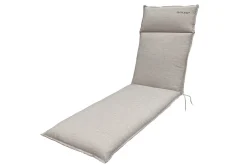 OUTFLEXX Green Auflage für Relaxliegen, nature, recyceltes Polyester, 170 x 48 x 6 cm, strapazierfähig, witterungsbeständig