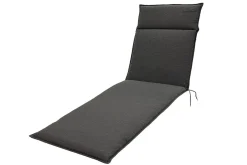 OUTFLEXX Green Auflage für Rollliegen, anthrazit, recyceltes Polyester, 195 x 60 x 6 cm, strapazierfähig, witterungsbeständig