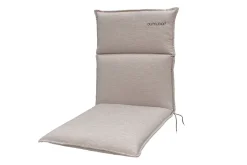 OUTFLEXX Green 6er-Set Sitzkissen für Niederlehner, nature, recyceltes Polyester, hautsympathisch, mit Rückengurt und Bindekordeln