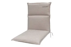 OUTFLEXX Green Sitzkissen für Niederlehner, nature, recyceltes Polyester, 100 x 48 x 6 cm, strapazierfähig, witterungsbeständig
