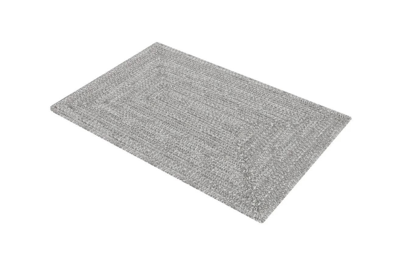 OUTFLEXX Harmony Outdoor Teppich, Aluminium-White, recyceltes PET-Garn, 160 x 240 cm, für Innen- und Außenbereiche geeignet