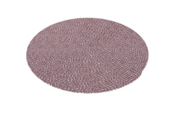 OUTFLEXX Harmony Outdoor Teppich, Andorra White, aus recyceltem PET-Garn, Ø 200 cm, für Innen- und Außenbereich geeignet
