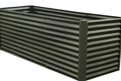 OUTFLEXX Hochbeetverlängerung, anthrazit, Aluminium-Zink-Stahl, pulverbeschichtet, 80x90x84 cm