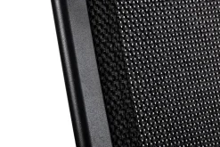 OUTFLEXX Klappstuhl, anthrazit matt/schwarz, Alu/Textilene, 60x70x106cm, 7-fach verstellbar