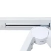 OUTFLEXX Klappstuhl, creme/weiß, Aluminium, 7-fach verstellbar, witterungsbeständig, hohe Belastbarkeit