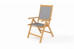 OUTFLEXX Klappstuhl, 5-fach verstellbar, Akazie FSC®-zertifiziert, 60x71x107cm