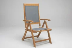 OUTFLEXX Klappstuhl, 5-fach verstellbar, Akazie FSC®-zertifiziert, 60x71x107cm