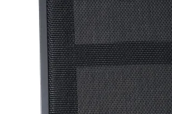 OUTFLEXX Liegen-Set, anthrazit/nature, Aluminium/Textilene/Polyester, Tisch 40 x 40 cm, 2 Auflagen, Rückenlehne verstellbar, rollbar