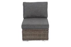 OUTFLEXX Mittelelement, grau, Polyrattan, 63 x 78 x 65 cm, geeignet für 18370-BOX-A/-D