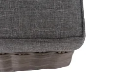 OUTFLEXX Mittelelement, grau, Polyrattan, 63 x 78 x 65 cm, geeignet für 18370-BOX-A/-D