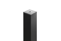 OUTFLEXX Premium Ausziehtisch, anthrazit/grau, Aluminium/Glas, 180/240x100cm, automatischer Ausziehmechanismus