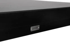 OUTFLEXX Premium Ausziehtisch, anthrazit/grau, Alu/Glas, 180/240x100cm, automatischer Ausziehmechanismus