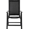 OUTFLEXX Premium Garten-Essgruppe, 8 Personen, ausziehbarer Tisch 180–240 cm, Alu/Textilene, 6 Stapel- 2 Klappstühle