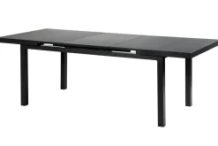 OUTFLEXX Premium Garten-Essgruppe, 8 Personen, ausziehbarer Tisch 180–240 cm, Aluminium/Textilene