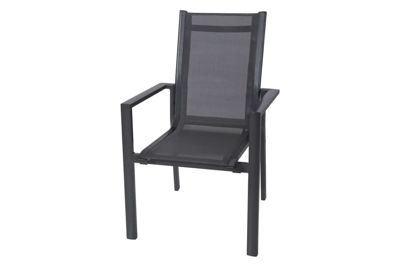 OUTFLEXX Premium Garten-Essgruppe, 8 Personen, ausziehbar, 180-240cm, Alu/Textilene
