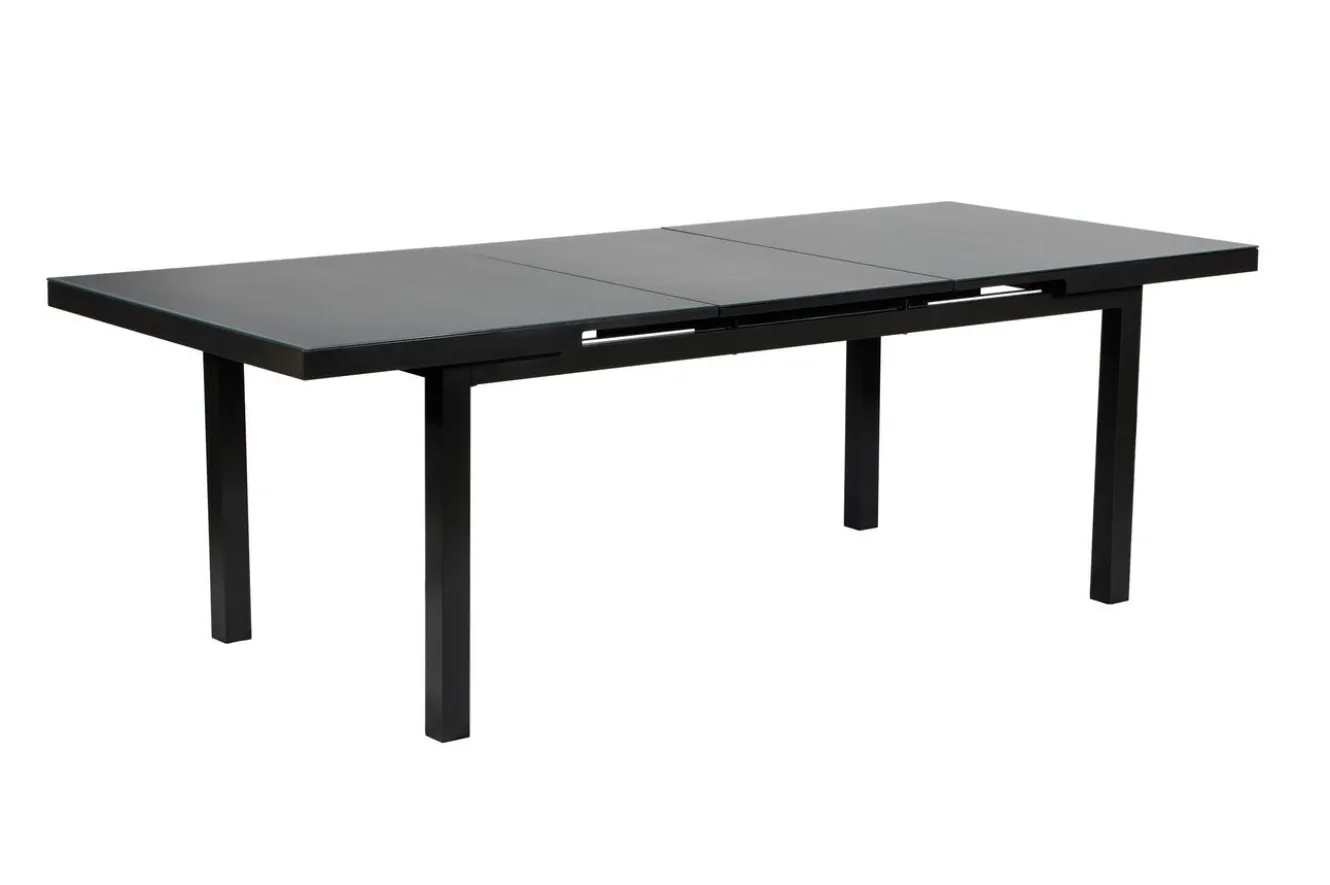 OUTFLEXX Premium Garten-Essgruppe, 8 Personen, ausziehbar, 180-240cm, Alu/Textilene