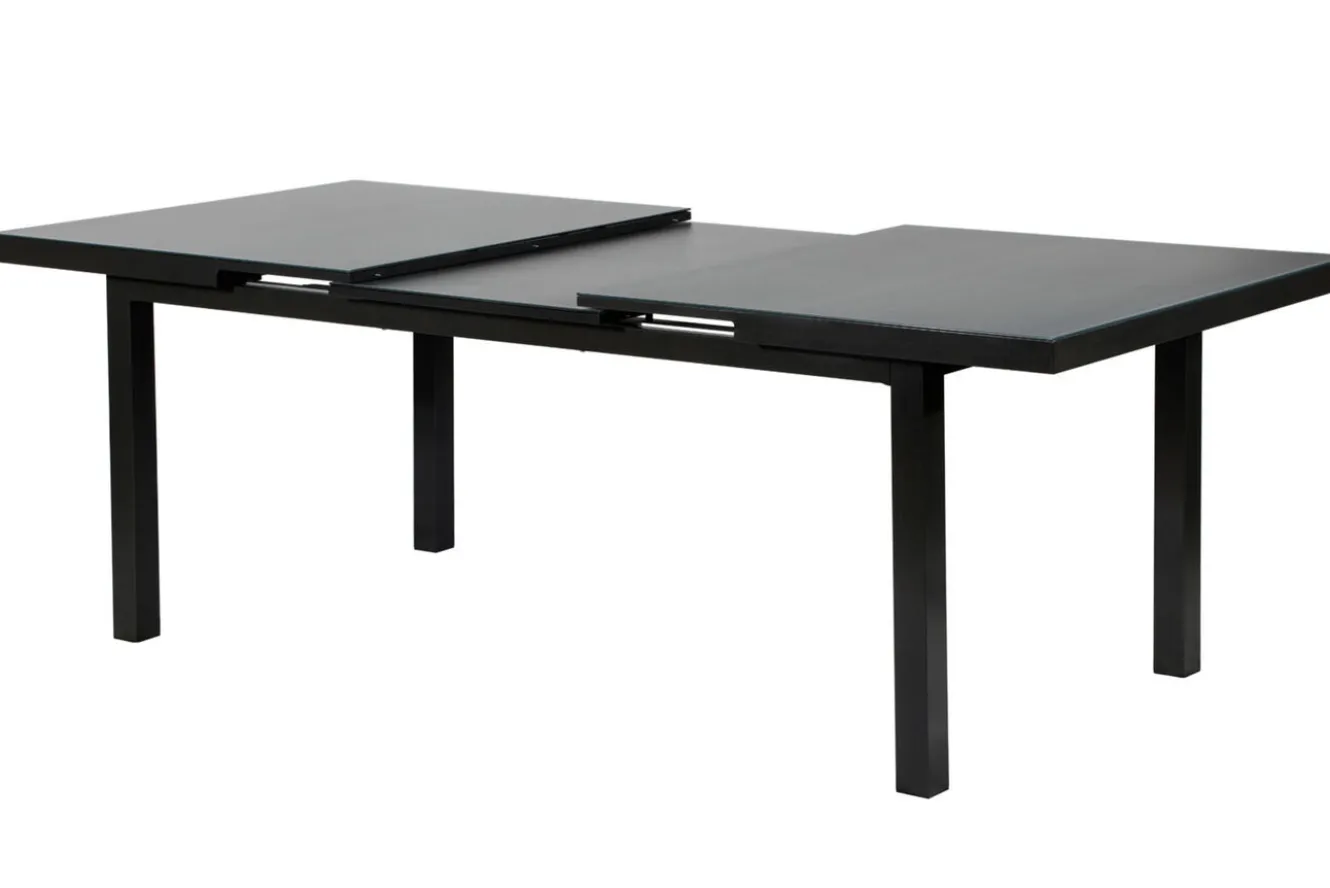 OUTFLEXX Premium Garten-Essgruppe, 8 Personen, ausziehbar, 180-240cm, Alu/Textilene