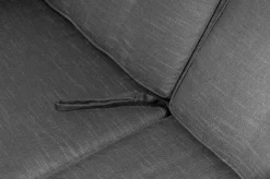 OUTFLEXX Rocking Comfort Dining / Lounge 3-Sitzer Sofa, grau/braun-meliert, Polyrattan, 210x85x112 cm, verstellbar