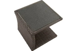 OUTFLEXX Rocking Comfort Set, grau/braun-meliert, Polyrattan, Tisch 220 x 100 cm, 6 Personen