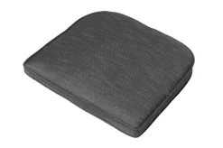 OUTFLEXX Rocking Dining Sessel, grau/braun-meliert, Polyrattan, verstellbar, mit Fußhocker