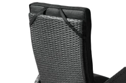 OUTFLEXX Rocking Gartensessel, verstellbar, inkl. Polster, Polyrattan, 60x68x110 cm