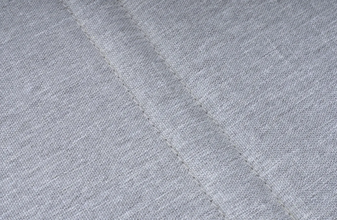 OUTFLEXX Sessel, hellgrau, Alu/Polyester, pulverbeschichtet, hohe Belastbarkeit